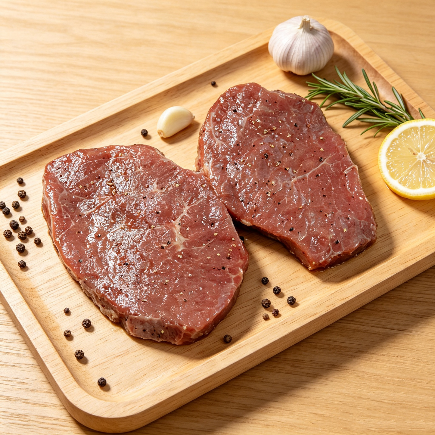 Seasoned Prepared Beef Steak