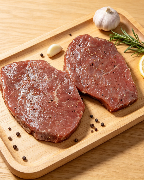 Seasoned Prepared Beef Steak