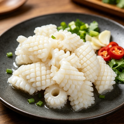 Frozen Cut Squid Flower Seafood